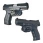 Preview: Rottner Kurzwaffentresor EN-1 KWT- 65 IT Doppelbartschloss schwarz S00359